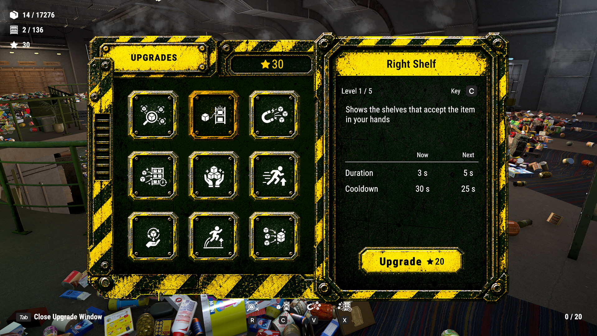 Bunker Tidy Up FAQ illustration